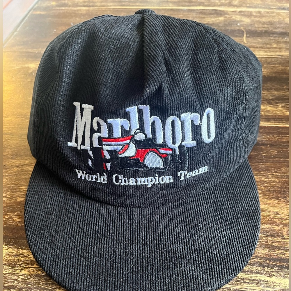 Marlboro Black World Champion Team Hat